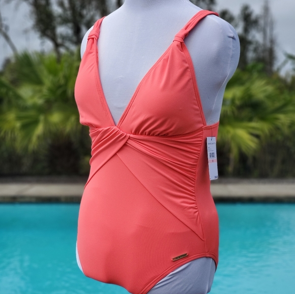 Vince Camuto  cruise STYLE one piece swim suit, 10 - Picture 9 of 16